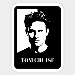 Tom cruise///Vintage for fans Sticker